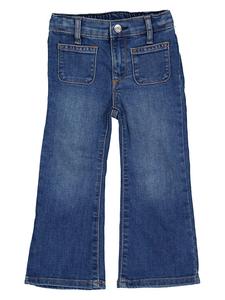 GAP Расклешенные джинсы, стандартный крой, темно-синего цвета