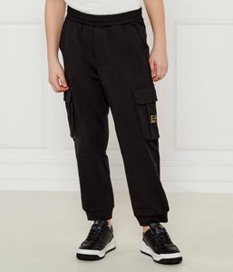 Брюки-Карго Regular fit Ea7, черный