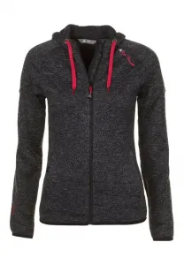 Толстовка atora на молнии Peak Mountain, Noir Fuchsia