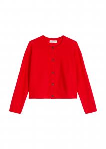 Marc O'Polo Вязаный кардиган красного цвета