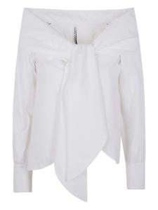 Рубашка с узлом Liviana Conti, белый