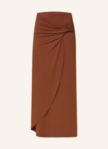 Атласная юбка snmila Somethingnew, красный