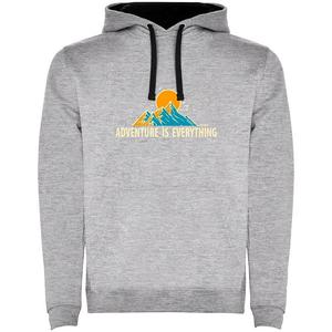 Худи Kruskis Adventure Is Everything Bicolor, серый