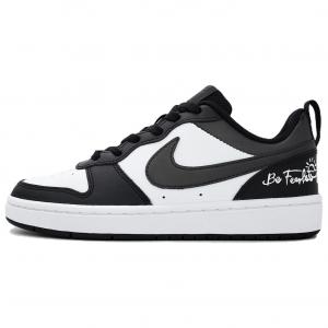 Кроссовки Nike Court Borough Skateboarding Shoes Women's Low-top Black, черный/белый