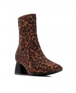 Женские замшевые ботильоны на каблуке XTI, Multicolor