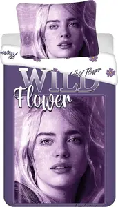 Пододеяльник Билли Айлиш - 140 x 200 см - 70 x 90 см - хлопок Jerry Fabrics