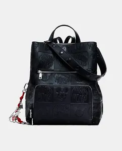 Средняя сумка-переноска Mickey Desigual, черный