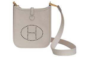 Сумка через плечо Evelyne Clemence из кожи коровы мини унисекс HERMES