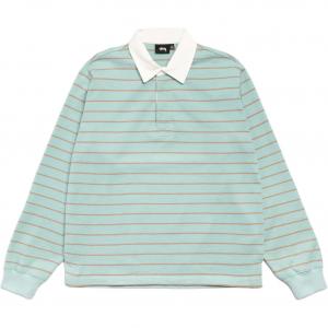 Хлопковая футболка для регби unisex Stussy, синий