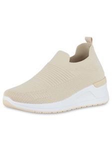 Кроссовки на шнуровке VAN HILL, бежевый