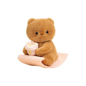 Плюшевая кукла с хлопающими игрушками, высота 25 см KUMAOYA