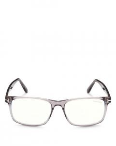 Квадратные очки с синим светом, 55 мм Tom Ford, цвет Gray