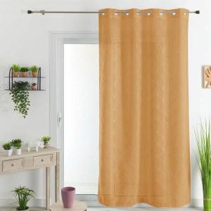 Штора Atmosphera Créateur d'intérieur für Wohnzimmer mit Ösen MIA, 1x240x140 см, желтый