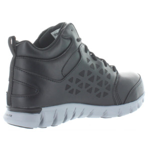 Мужские кожаные нескользящие кроссовки Sublite Cushion Work Reebok, цвет Black/Gray