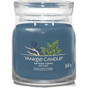 Ароматическая свеча Signature | Свеча Bayside Cedar Medium Jar с Yankee Candle