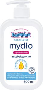Семейное антибактериальное мыло, очищающее жидкое мыло для рук Bambino, antibacterial 500 мл