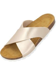 Мюли palado, цвет metalic gold