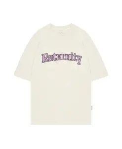 Футболка с акварельным рисунком Reternity, бежевый