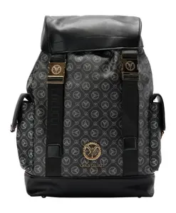 Рюкзак с логотипом Costisella Carlo Colucci, черный