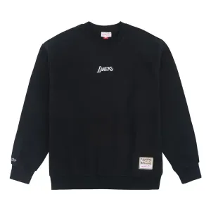 Худи Mitchell & Ness x NBA LA Lakers Sweatshirt 'Black', черный