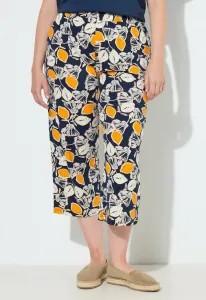 Кюлоты-Шорты с лимонным принтом Ulla Popken, Marine