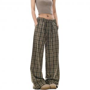 NEVER RULE Повседневные брюки Unisex Coffee Moderate Wide Leg