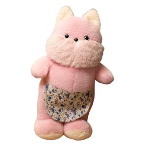 Плюшевая кукла Ugly Cute Big Beard Collection высотой 50 см MLING, розовый