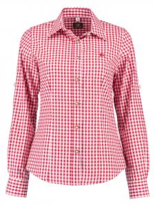 Блузка Qorru средне-красного цвета OS-Trachten