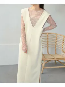 Юбка-комбинезон, украшенная жемчугом, с возможностью трансформации в два слоя