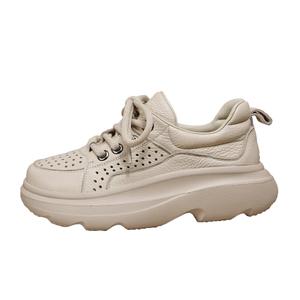 Низкие повседневные туфли женские цвета экрю Forest Princess, Ecru