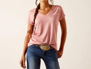 Топ с логотипом Laguna в цвете Dusty Rose ARIAT