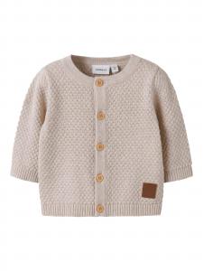 NAME IT Вязаный кардиган в бежевом цвете