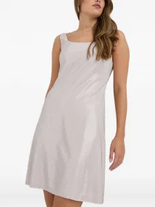 Декорированное платье мини с U-образным вырезом Beatrice B, белый