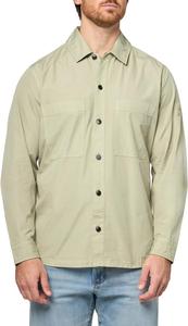 Мужская крашеная саржевая рубашка BOSS, Moss Green