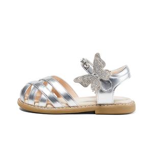 Сандалии детские, противоскользящие, износостойкие Snoffy, серебряный