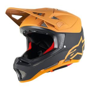 Велосипедный шлем Alpinestars Missile Tech Racer downhill, оранжевый