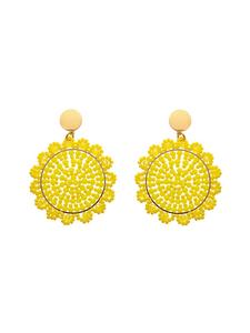 IZIA Женские серьги желтого цвета