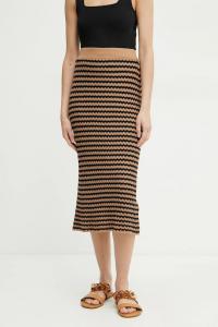 Юбка Weekend Max Mara, коричневый