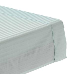 Простыня Homescapes ohne Gummizug Fadendichte 330, светло-голубой - 275 х 275 см