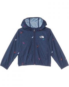 Куртка The North Face Kids Never Stop Hooded WindWall Jacket, цвет Summit Navy TNF Shadow Toss Print