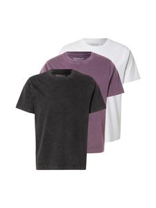 Рубашка Abercrombie & Fitch CLASSIC, лиловый/черный/белый