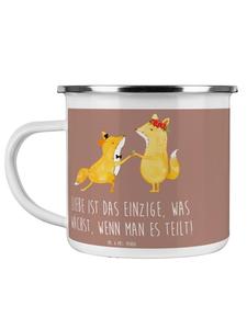 Кружка для свадебных клятв, признания в любви и признаний в пастельно-коричневых тонах Mr. & Mrs. Panda