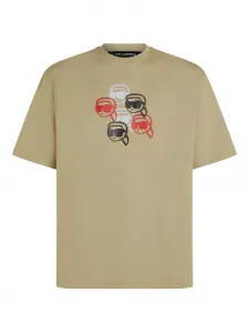 Футболка с графичным принтом KARL LAGERFELD, нейтральный