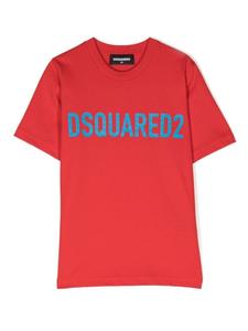 Dsquared2 футболка с логотипом, красный