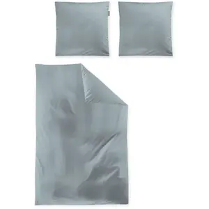 Постельное белье Irisette «Paris 8000», высококачественное однотонное постельное белье премиум-класса на молнии, 100% хлопок, цвет blau