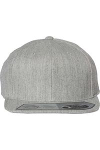 Кепка Flexfit 110 с плоским козырьком Snapback, цвет heather grey