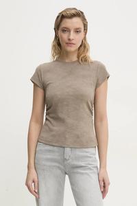 Футболка Answear.Lab, бежевый