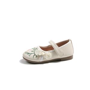 Низкие детские кроссовки для повседневной жизни SHIBU, экрю