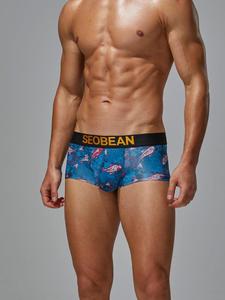 Боксеры SEOBEAN, темно-синий