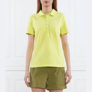 Рубашка поло стандартного кроя Aeronautica Militare, желтый